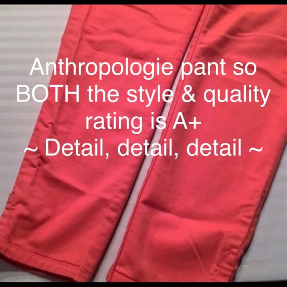 Cartonnier (Anthropologie) Sz 6 twill ankle pants - Picture 8 of 8